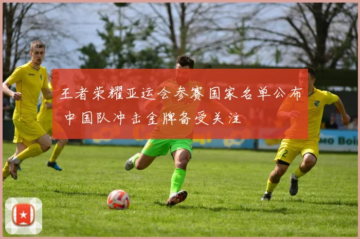 王者荣耀亚运会参赛国家名单公布 中国队冲击金牌备受关注